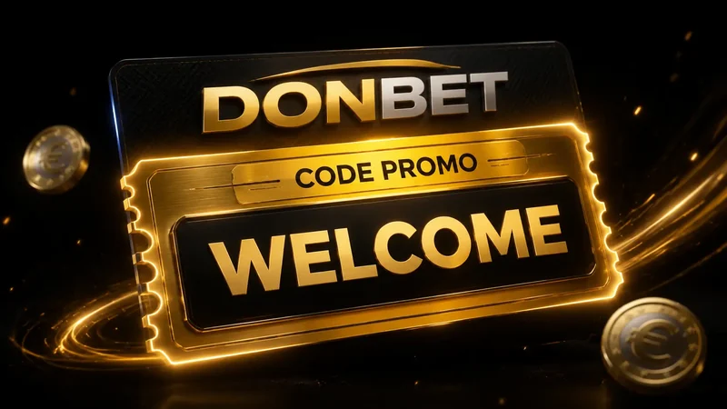 Saisie du code promo Donbet sur la page Promotions du compte joueur